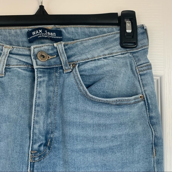 Wax Jeans High Rise Distressed Skinny Jeans - Picture 6 of 13